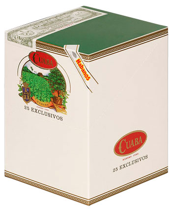 Упаковка Cuaba Exclusivos на 25 сигар