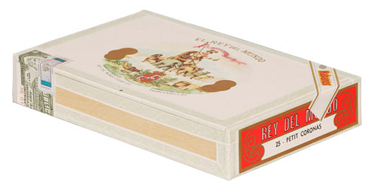 Коробка El Rey del Mundo Petit Coronas на 25 сигар