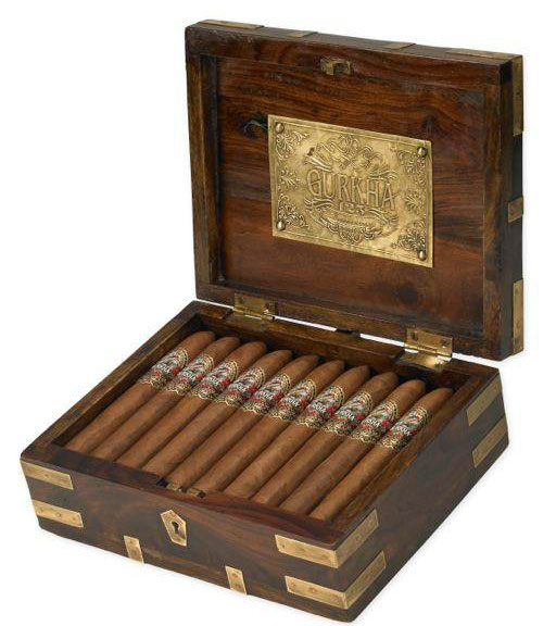 Коробка Gurkha 125th Anniversary Robusto на 20 сигар