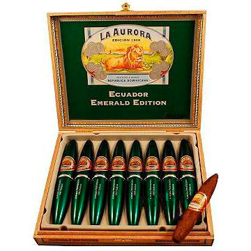 Коробка La Aurora 1903 Preferidos Еmerald на 8 сигар