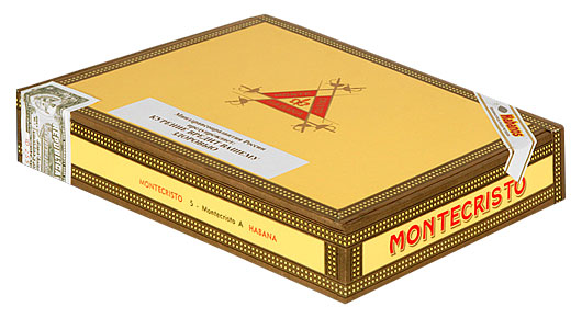 Коробка Montecristo A на 5 сигар
