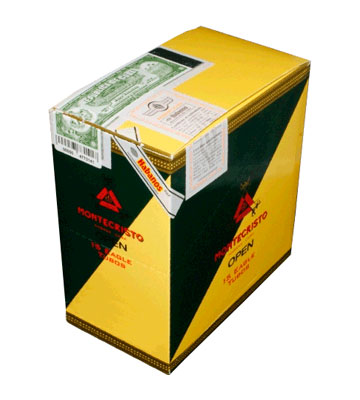 Упаковка Montecristo Open Eagle Tubos на 15 сигар