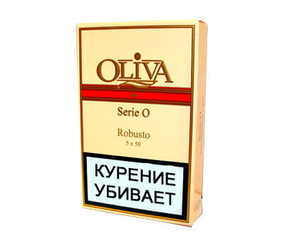 Упаковка Oliva Serie O Robusto на 4 сигары
