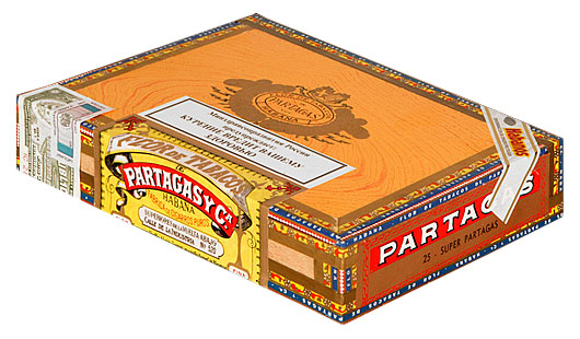 Коробка Partagas Super Partagas на 25 сигар