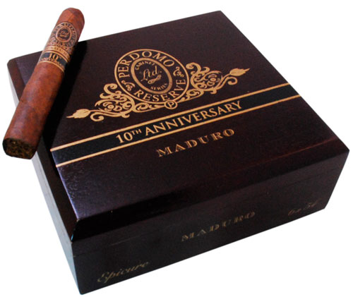 Коробка Perdomo Reserve 10th Anniversary Maduro Epicure на 25 сигар