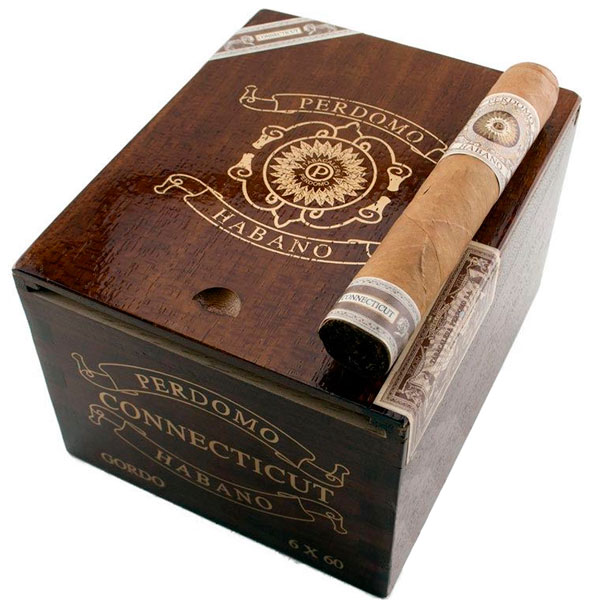 Коробка Perdomo Habano Gordo Connecticut на 20 сигар