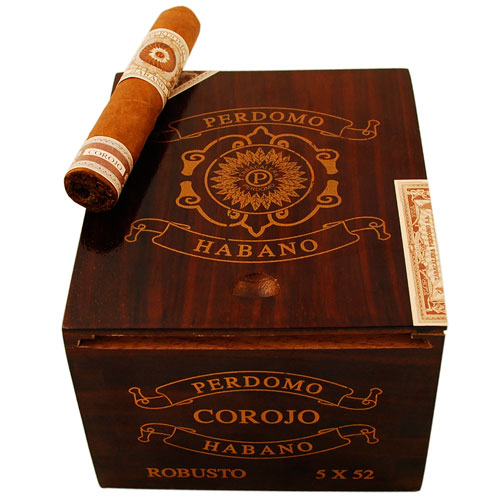Коробка Perdomo Habano Corojo Robusto на 20 сигар