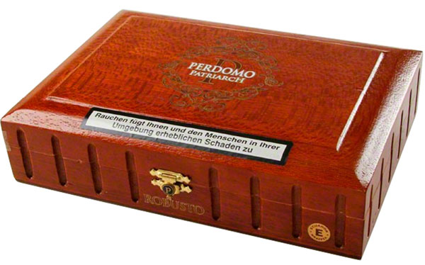 Коробка Perdomo Patriarch Robusto Connecticut на 20 сигар