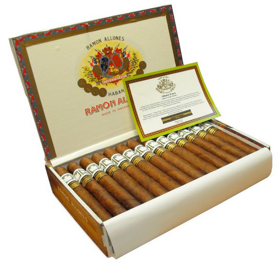 Коробка Ramon Allones Allones Extra - 2011 на 25 сигар