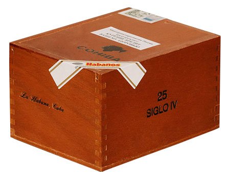 Коробка Cohiba Siglo IV на 25 сигар