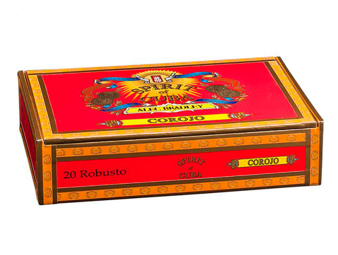 Коробка Alec Bradley Spirit Of Cuba Corojo Robusto на 20 сигар