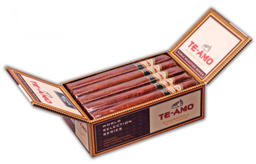 Коробка Te-Amo Mexico Churchill на 15 сигар