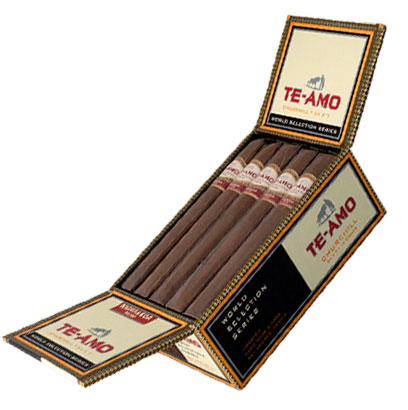 Коробка Te-Amo Nicaraguan Churchill на 15 сигар