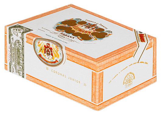 Коробка H. Upmann Coronas Junior Tubos на 25 сигар