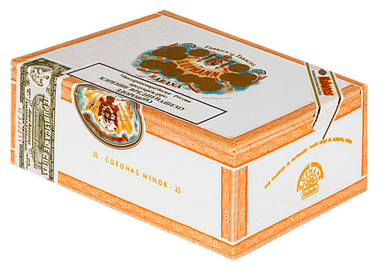 Коробка H. Upmann Coronas Minor Tubos на 25 сигар