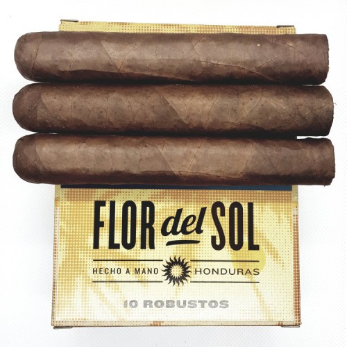 Коробка Flor del Sol Robusto на 10 сигар