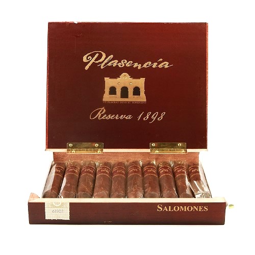 Коробка Plasencia Reserva 1898 Salomon на 10 сигар