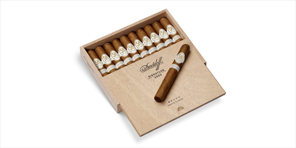 Коробка Davidoff Signature 2000 50 years на 25 сигар