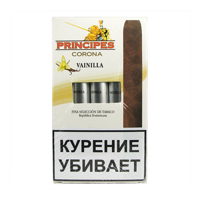 Упаковка Principes Corona Blond на 5 сигар