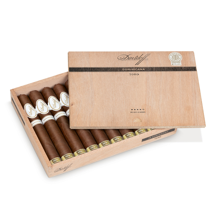 Коробка Davidoff Dominicana Toro на 10 сигар