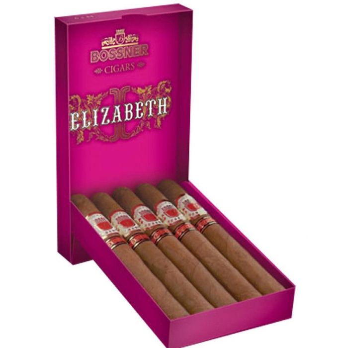 Коробка Bossner Elizabeth Claro на 5 сигар