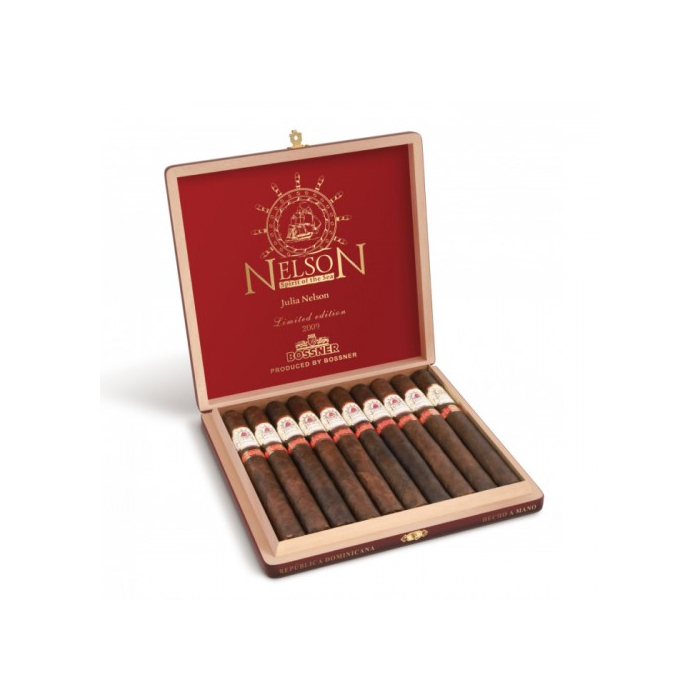 Коробка Bossner Nelson на 10 сигар