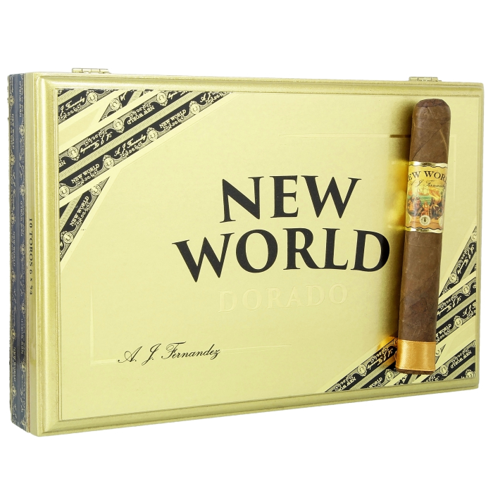 Коробка A. J. Fernandez New World Dorado Toro на 10 сигар