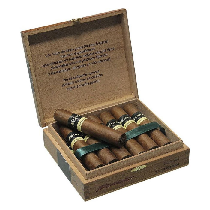 Коробка Nicarao Especial Gordo на 14 сигар