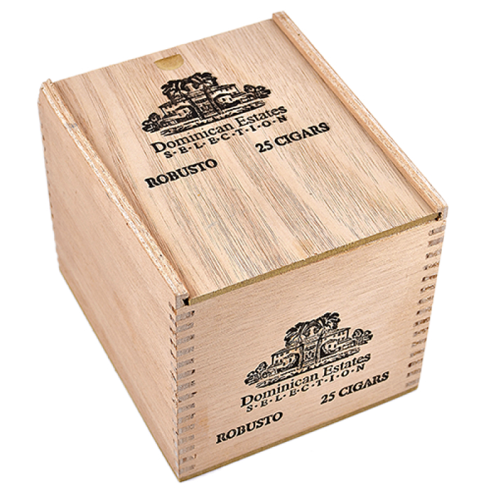 Коробка Dominican Estates Robusto на 25 сигар