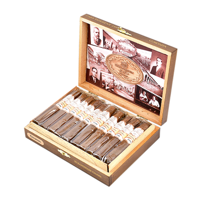 Коробка Casa Turrent 1880 Coronita Colorado на 20 сигар