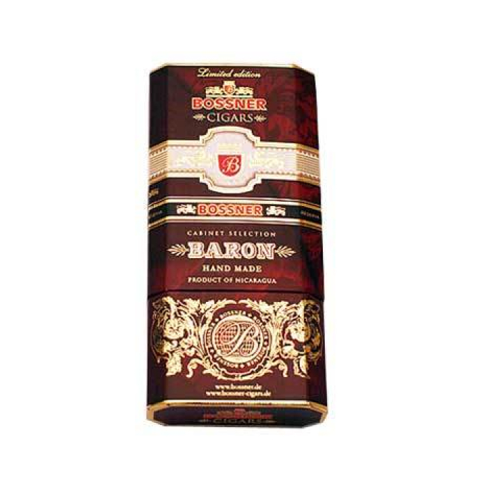 Упаковка Bossner Baron на 3 сигары