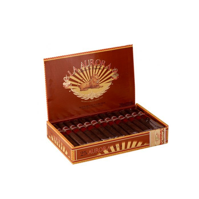 Коробка La Aurora No 4 Maduro на 25 сигар