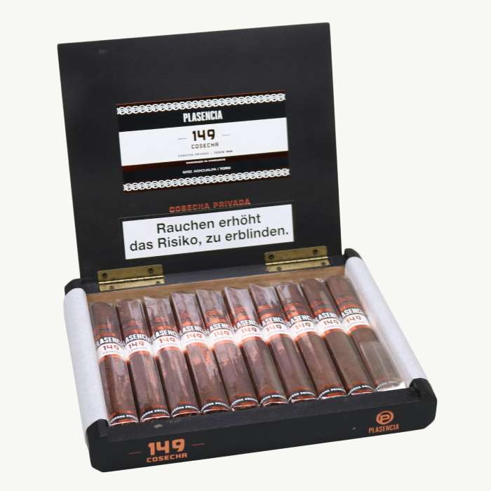 Коробка Plasencia Cosecha 149 Azacualpa Toro на 10 сигар