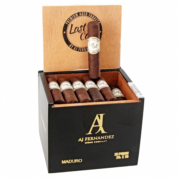 Коробка A. J. Fernandez Last Call Maduro Chiquitas на 25 сигар
