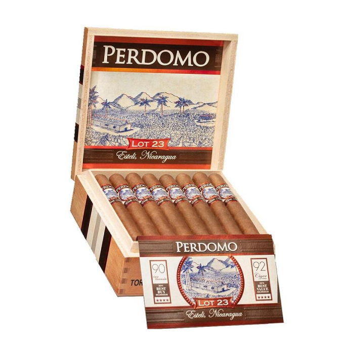 Коробка Perdomo Lot 23 Robusto Sun Grown на 24 сигары