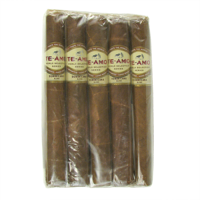 Упаковка Te-Amo Dominican Blend Coronitas на 5 сигар