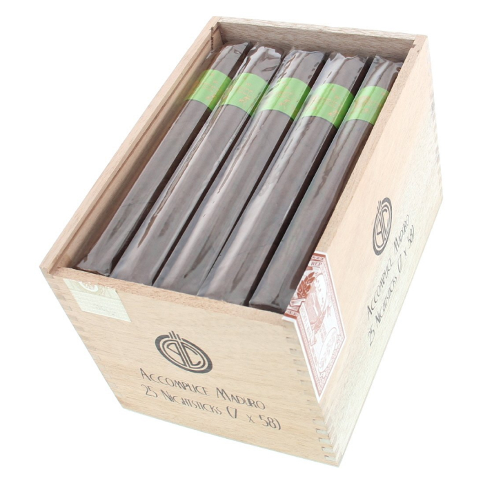 Коробка Principle Accomplice Maduro Green Band Toro на 25 сигар