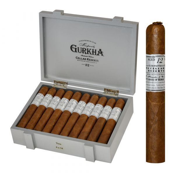 Коробка Gurkha Cellar Reserve 12 Years Platinum Toro на 20 сигар