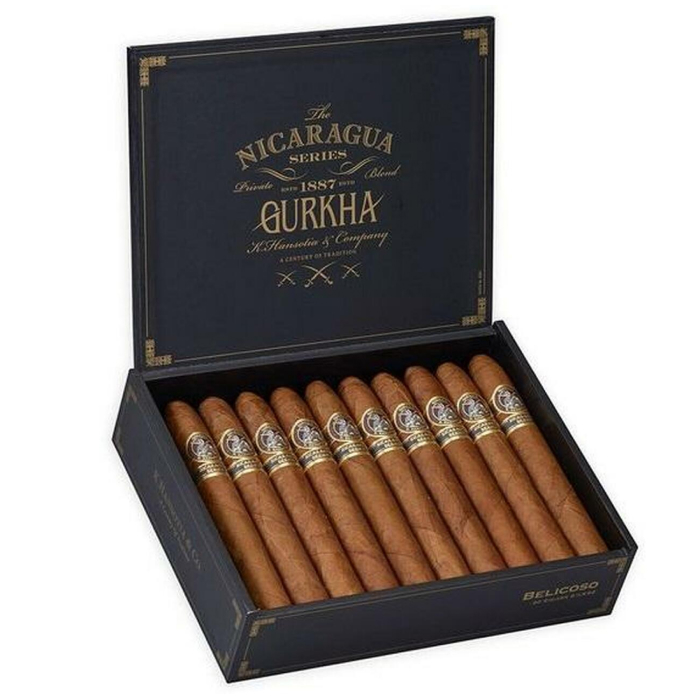 Коробка Gurkha Nicaragua Series Belicoso на 20 сигар