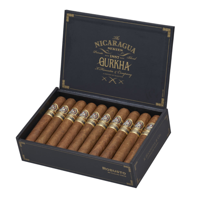 Коробка Gurkha Nicaragua Series Robusto на 20 сигар