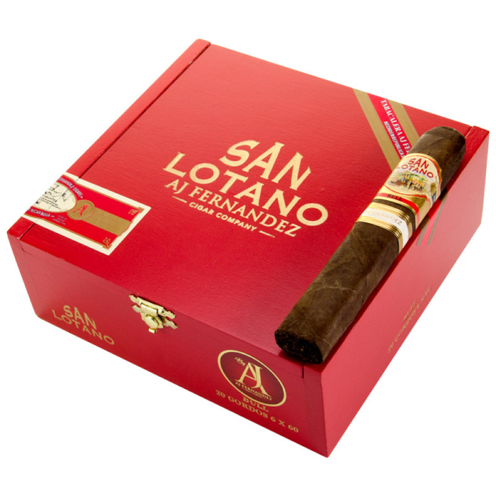 Коробка A. J. Fernandez San Lotano The Bull Gordo на 20 сигар