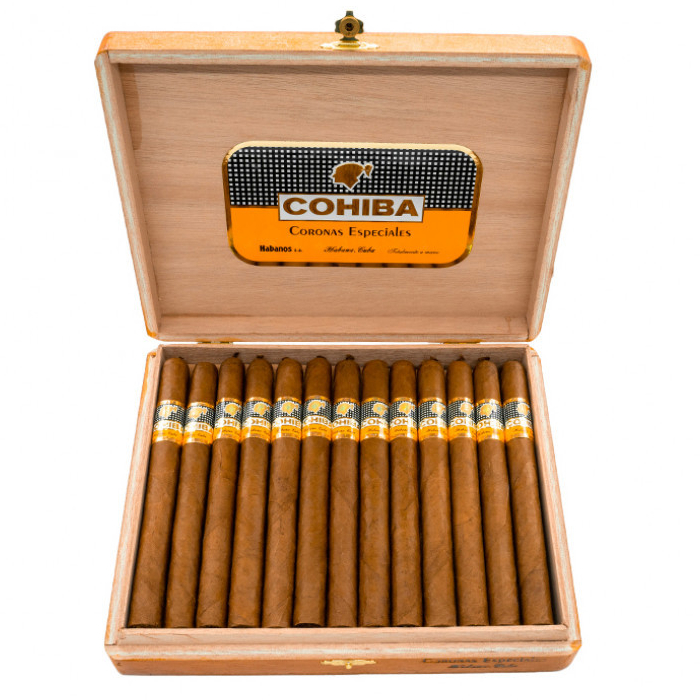 Коробка Cohiba Coronas Especiales (Vintage) на 25 сигар