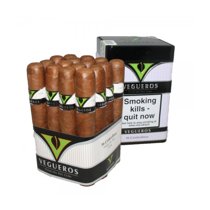 Коробка Vegueros Centrofinos на 16 сигар