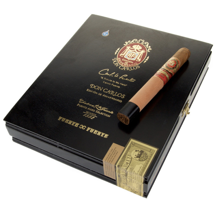 Коробка Arturo Fuente Don Carlos Edicion de Aniversario Toro на 10 сигар