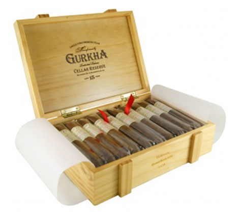 Коробка Gurkha Cellar Reserve Aged 15 Years Grand Rothschild на 20 сигар