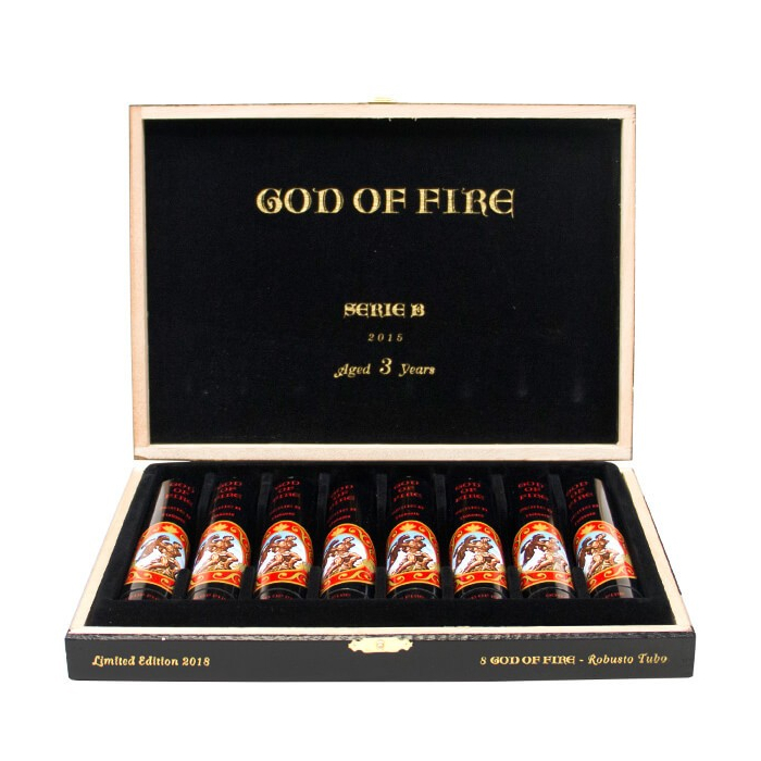 Коробка Arturo Fuente GOF Serie B Double Robusto Tubos на 8 сигар
