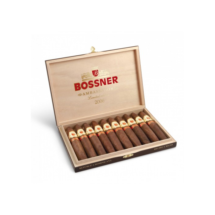 Коробка Bossner Ambassador на 10 сигар