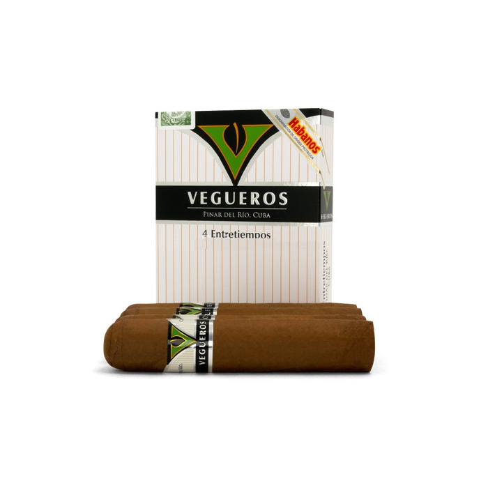 Упаковка Vegueros Entretiempos на 4 сигары