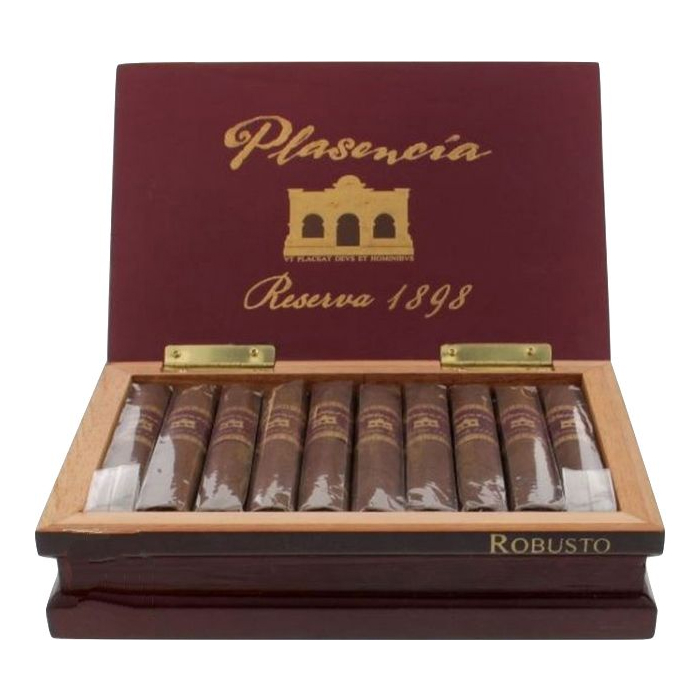 Коробка Plasencia Reserva 1898 Robusto на 20 сигар