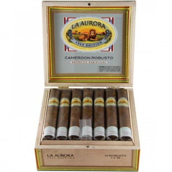 Коробка La Aurora 1903 Edition Cameroon Robusto на 18 сигар